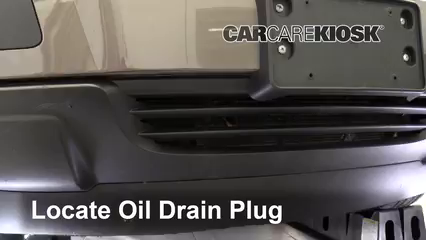 2010 Saturn Outlook XE 3.6L V6 Oil Change Oil and Oil Filter